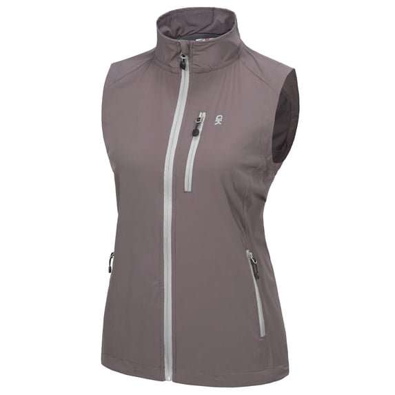 Little Donkey Andy Women's Lightweight Quick Dry Vest Summer Windproof Sleeveless Elastic Jacket for Golfing Cycling Running Size M