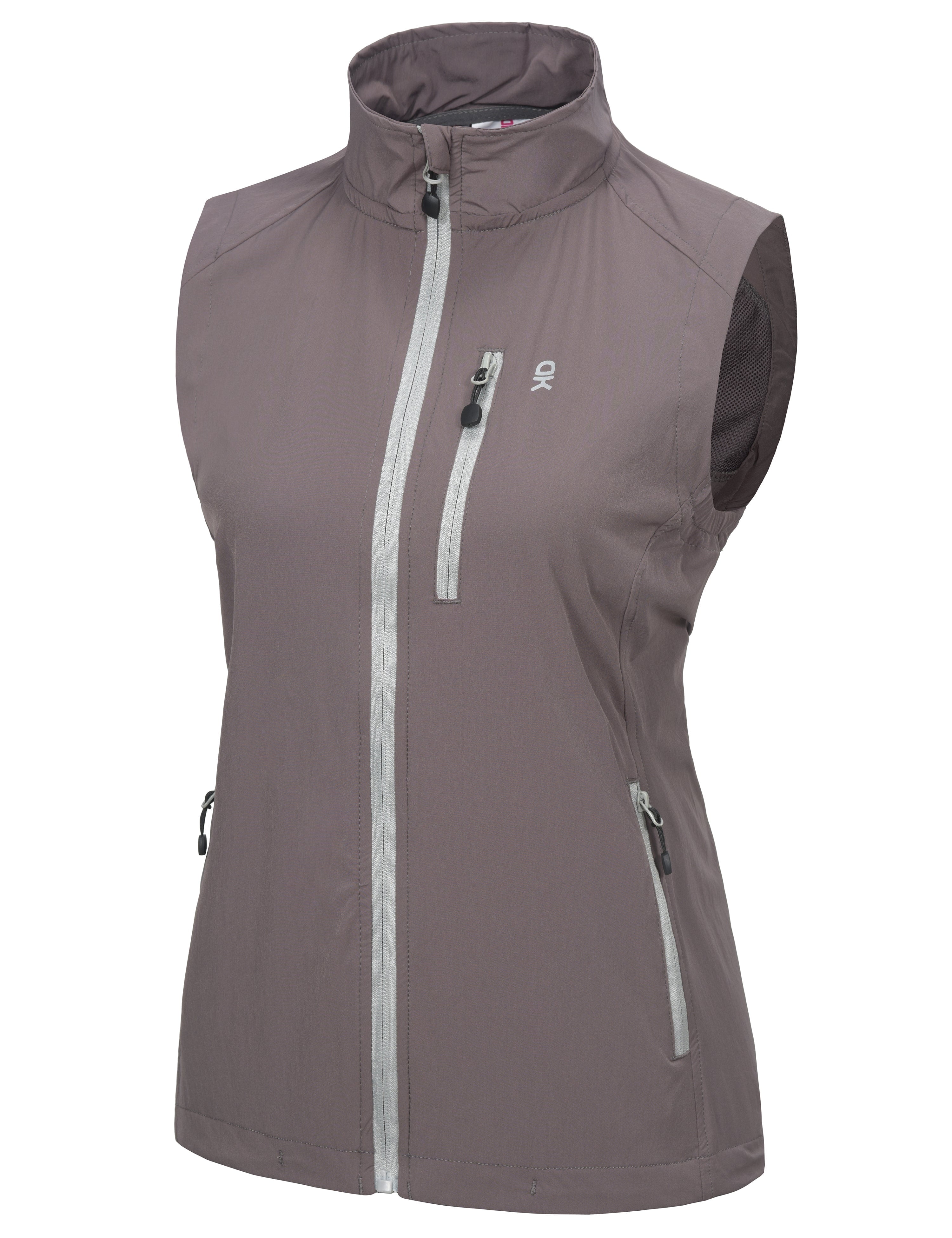 Little Donkey Andy Women's Lightweight Quick Dry Vest Summer Windproof Sleeveless Elastic Jacket for Golfing Cycling Running Size S