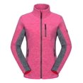 thumbnail image 1 of Little Donkey Andy Women's Lightweight Recycled Polar Fleece Hiking Jacket Full Zip Thermal Ski Travel Outerwear Rose Heather XS, 1 of 7