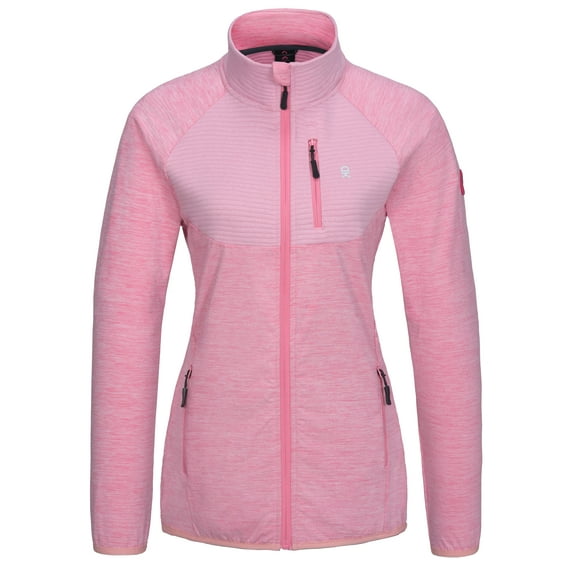 Little Donkey Andy Women's Lightweight Thermal Jackets Running Golf Travel Windproof Pink Heather XS