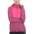 thumbnail image 1 of Little Donkey Andy Women's Lightweight Thermal Running Jacket Hybrid Quilted Full Zip Golf Jacket with Hood Rose Heather S, 1 of 7