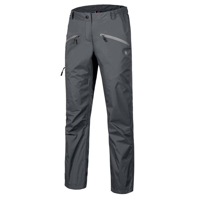 Little Donkey Andy Women's Lightweight Waterproof Rain Pants Breathable Hiking Pants for Outdoor Fishing Gray M