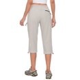thumbnail image 1 of Little Donkey Andy Women's Quick Dry 3/4 Pants Capri Shorts Lightweight Hiking Travel Casual Light Gray S, 1 of 5