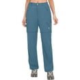 thumbnail image 1 of Little Donkey Andy Women's Quick Dry Convertible Zip Off Pants Lightweight Hiking Travel Camping Slate XS, 1 of 8