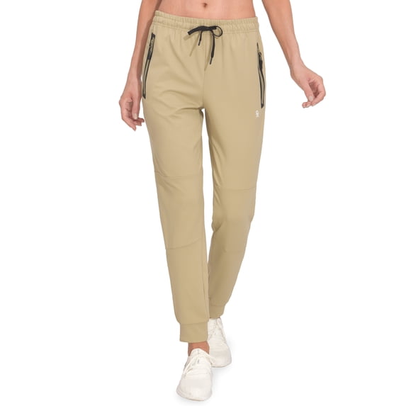 Little Donkey Andy Women's Quick Dry Cool Capri Pants Stretch Lightweight Drawstring Hiking Running Track Workout Size M