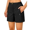 thumbnail image 1 of Little Donkey Andy Women's Quick Dry Lightweight Stretch Shorts Outdoor Short Active Hiking Black Size S, 1 of 7