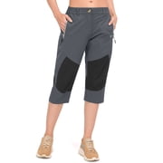 Little Donkey Andy Womens Quick Dry Water Repellent 3/4 Pants Capri Shorts Lightweight UPF 50 Cool Hiking Travel Size XL