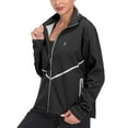 thumbnail image 1 of Little Donkey Andy Women's Rain Running Jacket Cycling Bike Coat Lightweight Windproof Waterproof Black S, 1 of 7