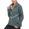 thumbnail image 1 of Little Donkey Andy Women's Rain Running Jacket Cycling Bike Coat Windbreaker Lightweight Windproof Steel Grey M, 1 of 7