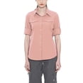 thumbnail image 1 of Little Donkey Andy Women's Stretch Quick Dry Water Resistant Outdoor Shirts UPF50+ for Hiking, Travel, Camping Pink Size M, 1 of 6