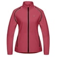 thumbnail image 1 of Little Donkey Andy Women's Lightweight Waterproof Cycling Jacket with Removable Sleeves for Biking Running Golf Red XS, 1 of 6