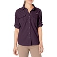 thumbnail image 1 of Little Donkey Andy Women's UPF 50+ UV Protection Shirt, Long Sleeve Fishing Shirt, Breathable and Fast Dry B.Purple XS, 1 of 7