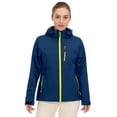 thumbnail image 1 of Little Donkey Andy Women's Waterproof Rain Jacket Breathable Stretch Windbreaker Outdoor Rain Coat & Detachable Hood Blue/Blue XL, 1 of 6
