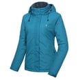 thumbnail image 1 of Little Donkey Andy Women's Waterproof & Windproof Ski/Snowboard Jacket，Warm Winter Coat for Mountain, Snow & Rain Conditions Pagoda Blue XS, 1 of 7
