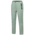 thumbnail image 1 of Little Donkey Andy Women's Winter Windproof Hiking Ski Snow Pants Warm Fleece Lined Softshell Pants Water Repellent Light Green Heather S, 1 of 7