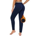 thumbnail image 1 of Little Donkey Andy Women's Wool Base Layer,Thermal Underwear Bottoms Winter Long Johns Pants,Quick Dry Wicking (Navy Blue L), 1 of 6
