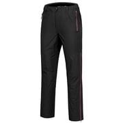 Little Donkey Andy Womens Waterproof Lightweight Rain Pants Windproof Overpants Hiking Fishing Outdoor Black L