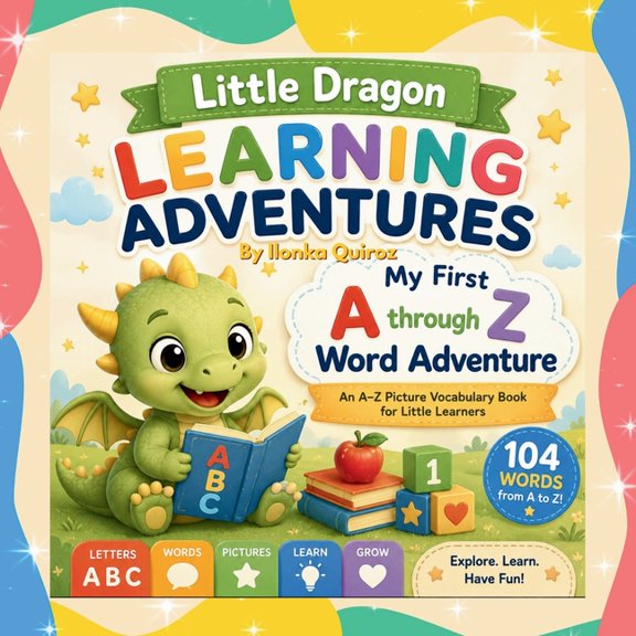 Little Dragon Learning Adventures: My First A-Z Word Adventure, (Paperback)