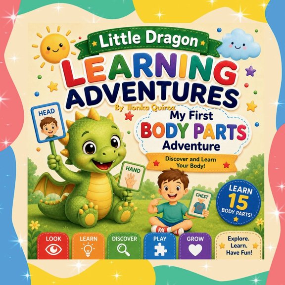 Little Dragon Learning Adventures: My First Body Parts Adventure, (Paperback)