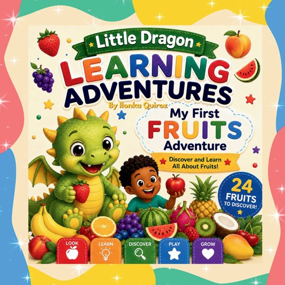 Little Dragon Learning Adventures: My First Fruits Adventure, (Paperback)