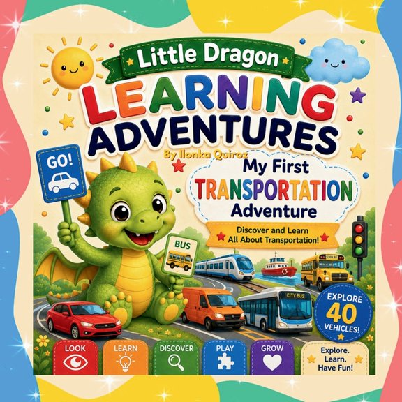 Little Dragon Learning Adventures: My First Transportation Adventure, (Paperback)