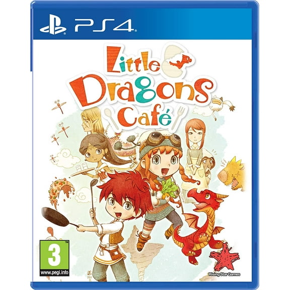 Little Dragons Cafe For PS4 - Raise your very own Dragon - Run your own cafe in this Playstation 4 game
