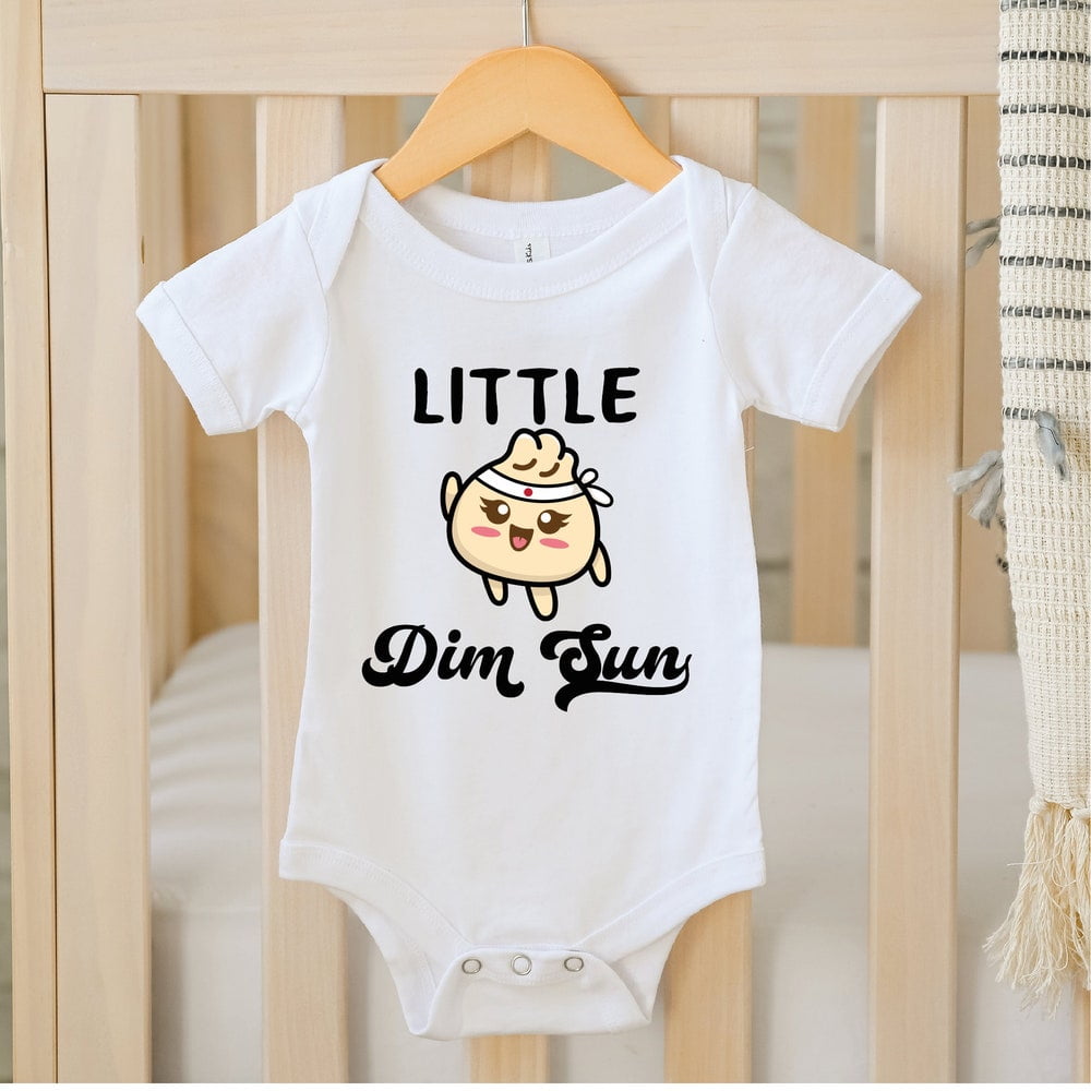 Little Dumpling Baby Bodysuit, Little Dim Sun Bodysuit, Little Dim Sun ...