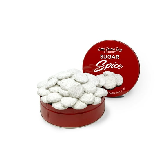 Little Dutch Boy Bakery Sugar & Spice Baked Gourmet Cookie Tin, 32 oz, Approx. 70 Count