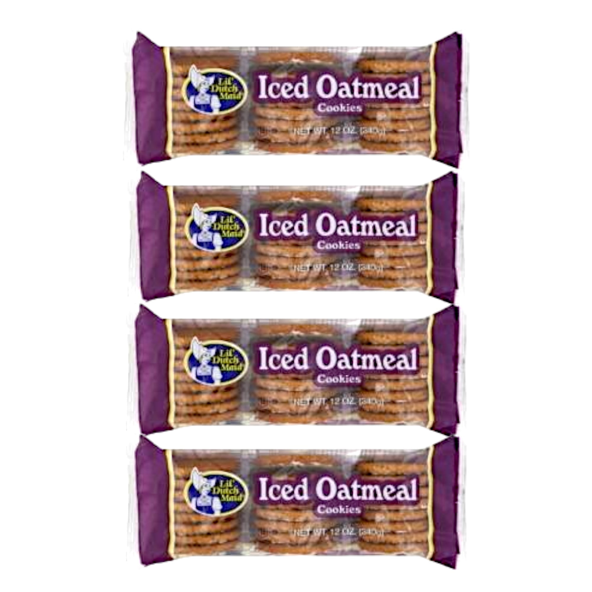 Little Dutch Maid Iced Oatmeal Cookies