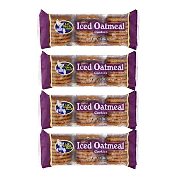 Little Dutch Maid Iced Oatmeal Cookies