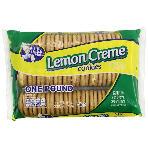 Little Dutch Maid Lemon Crme Cookies, 16 Ounce NG01