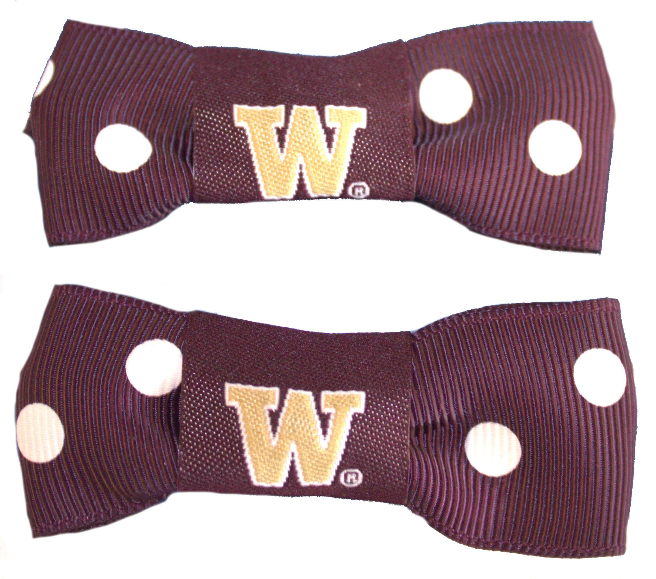 Little Earth NCAA Bow Pigtail Holder (Set of 2) (Set of 2) - image 1 of 7