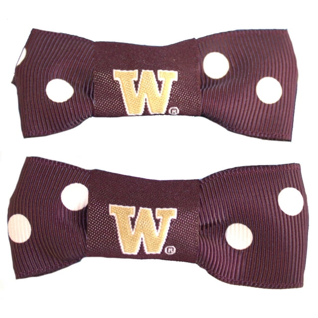 Little Earth NCAA Bow Pigtail Holder (Set of 2) (Set of 2)