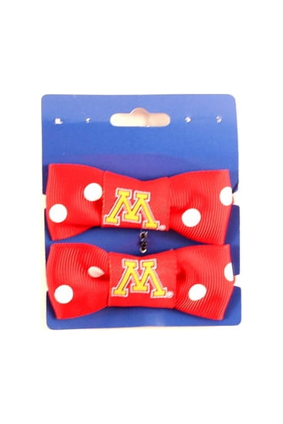 NCAA Bow Pigtail Holder (Set of 2) (Set of 2)