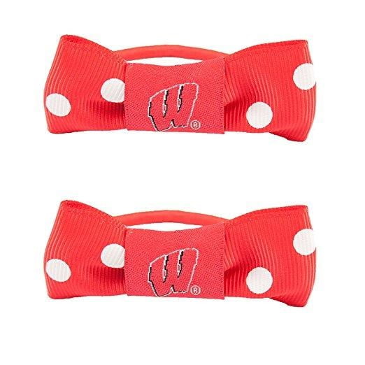 Little Earth NCAA Bow Pigtail Holder (Set of 2) (Set of 2)