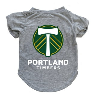 Women's Portland Timbers Mitchell & Ness White Logo 2.0 Pullover