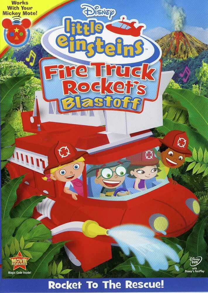 Disney, DVD, Little Einsteins Fire Truck Rocket's Blastoff