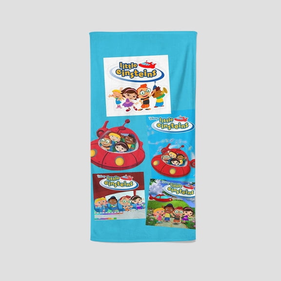 Little Einsteins's unique single-sided towel is a personalized gift for fans, perfect for fitness, yoga, boxing, and sunbathing. It measures 13.8"x28.7"35cm75cm.