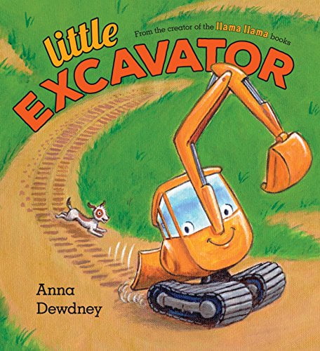 Pre-Owned Little Excavator Hardcover Anna Dewdney