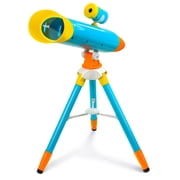 Little Experimenter 2-in-1 Telescope & Projector Kit for Kids with Collapsible Tripod - Space Exploration Set