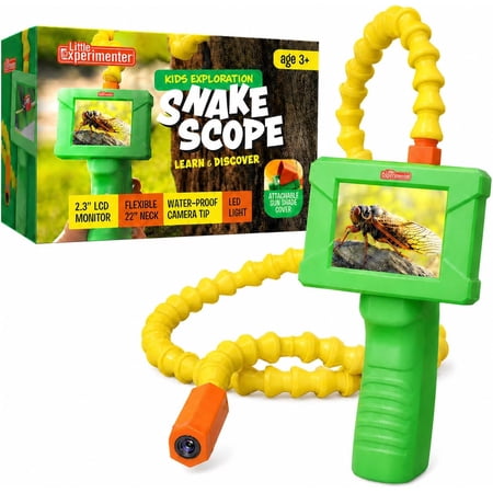 Little Experimenter Portable Mini Borescope Snake Camera, Educational STEM Toy, 1 Pack