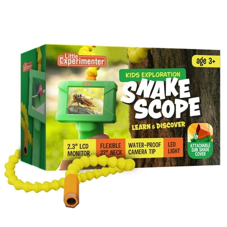 Little Experimenter Portable Mini Borescope Snake Camera, Educational STEM Toy, 1 Pack