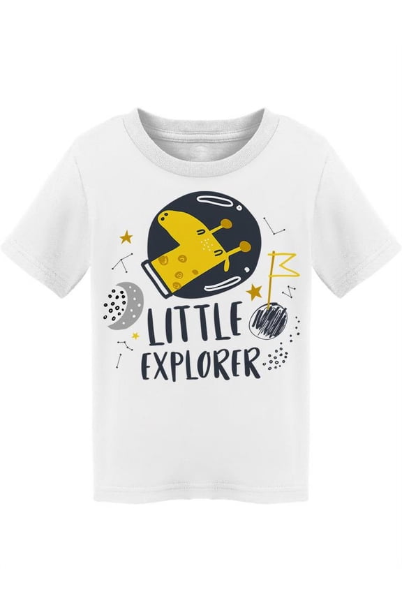 Little Explorer Space Giraffe T-Shirt Toddler -Image by Shutterstock, 3 Toddler