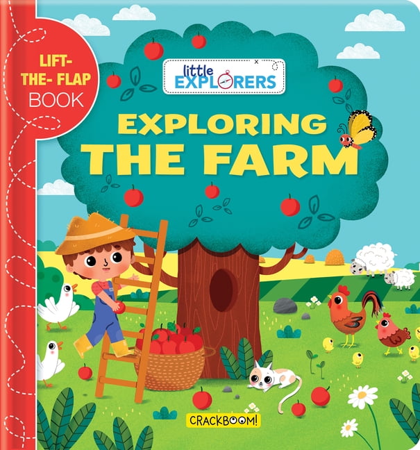Little Explorers: Exploring the Farm: (a Lift the Flap Book) (Board ...