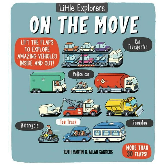 Little Explorers: On the Move (Costco) (Board Book)