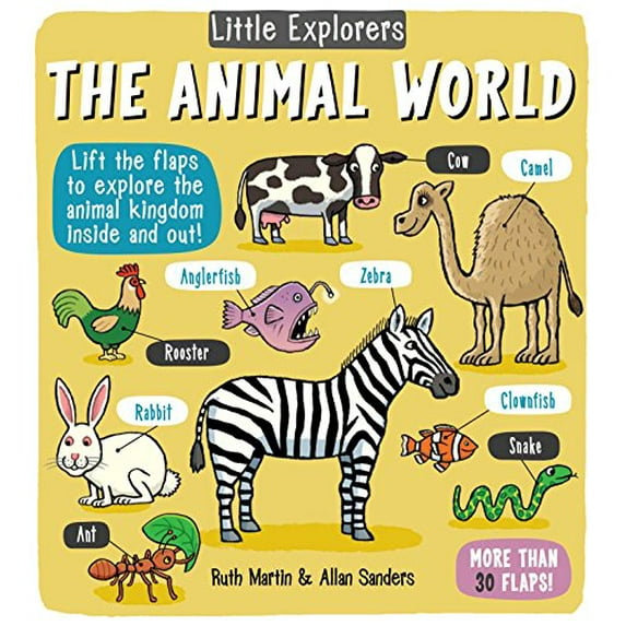 Pre-Owned Little Explorers: The Animal World (Board book) 1499802498 9781499802498