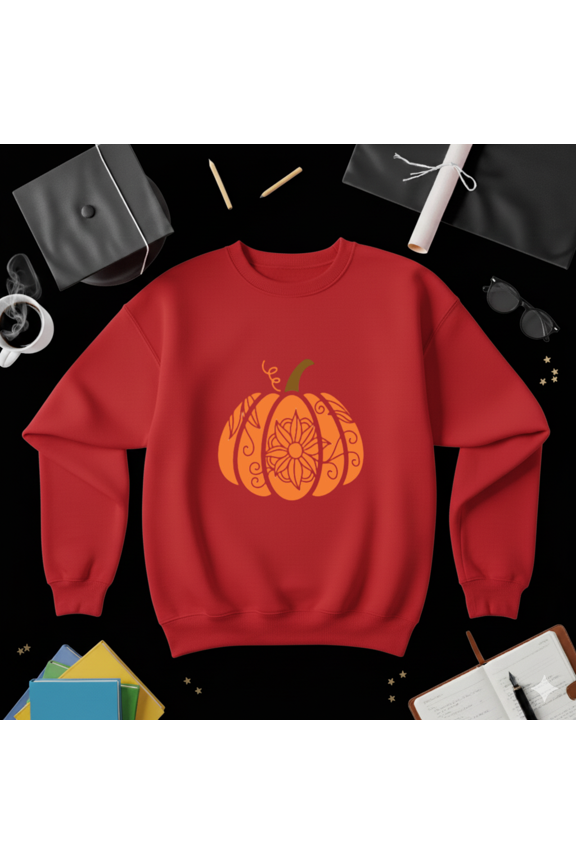 Little Fall Pumpkin Patch Retro Farm Autumn Cozy Family Gathering Sweatshirt, up to size 5XL