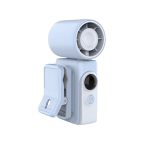 Little Fan With Half Circle Air stream And Display Screen Ideal For Travel Or Work
