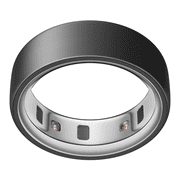 Ring 4, Stealth, Size 4, Smart Wearable, Sleep, Fitness & Heart Rate Tracker, 8-Day Battery (Size Before You Buy)