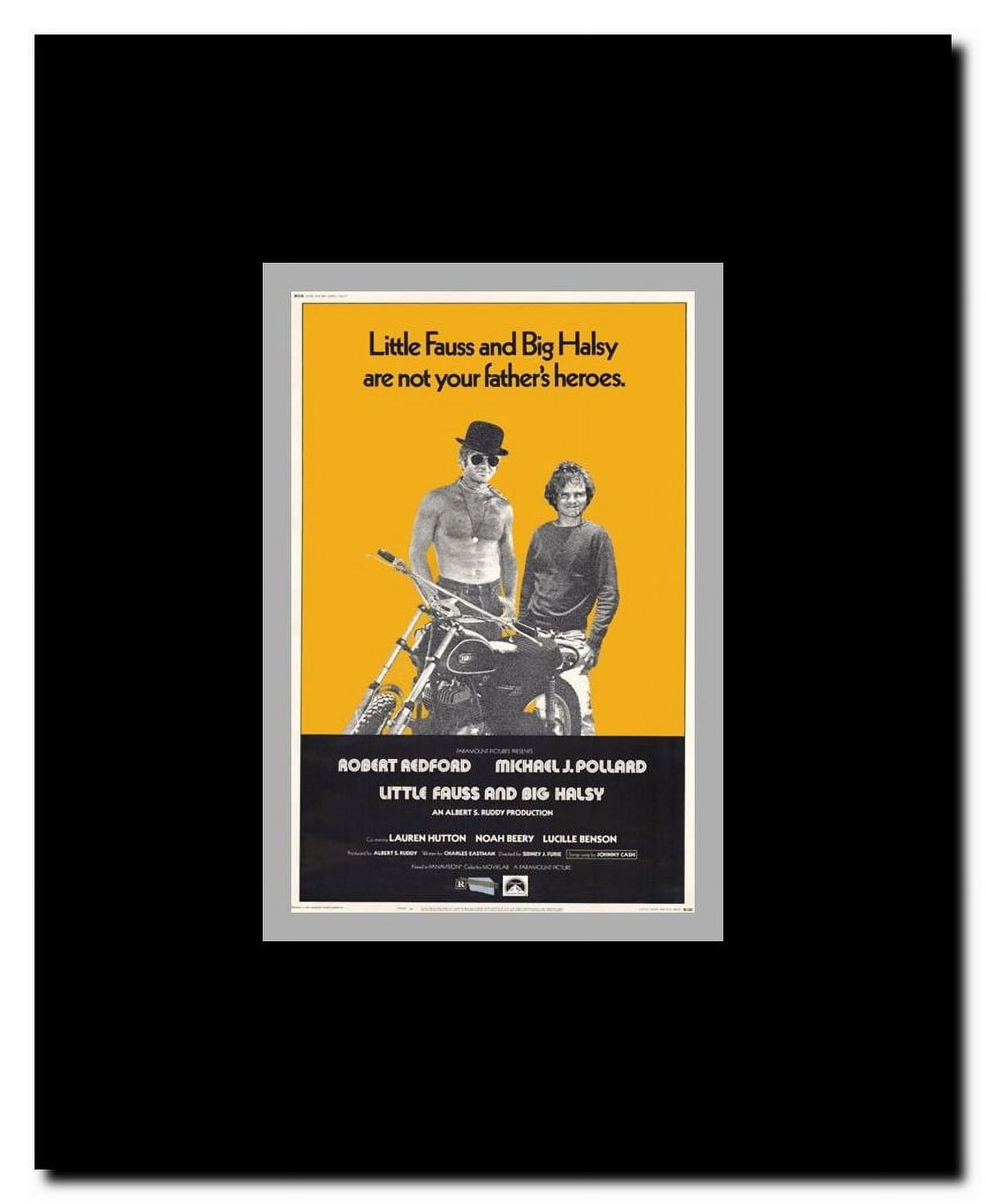 Little Fauss and Big Halsy Framed Movie Poster